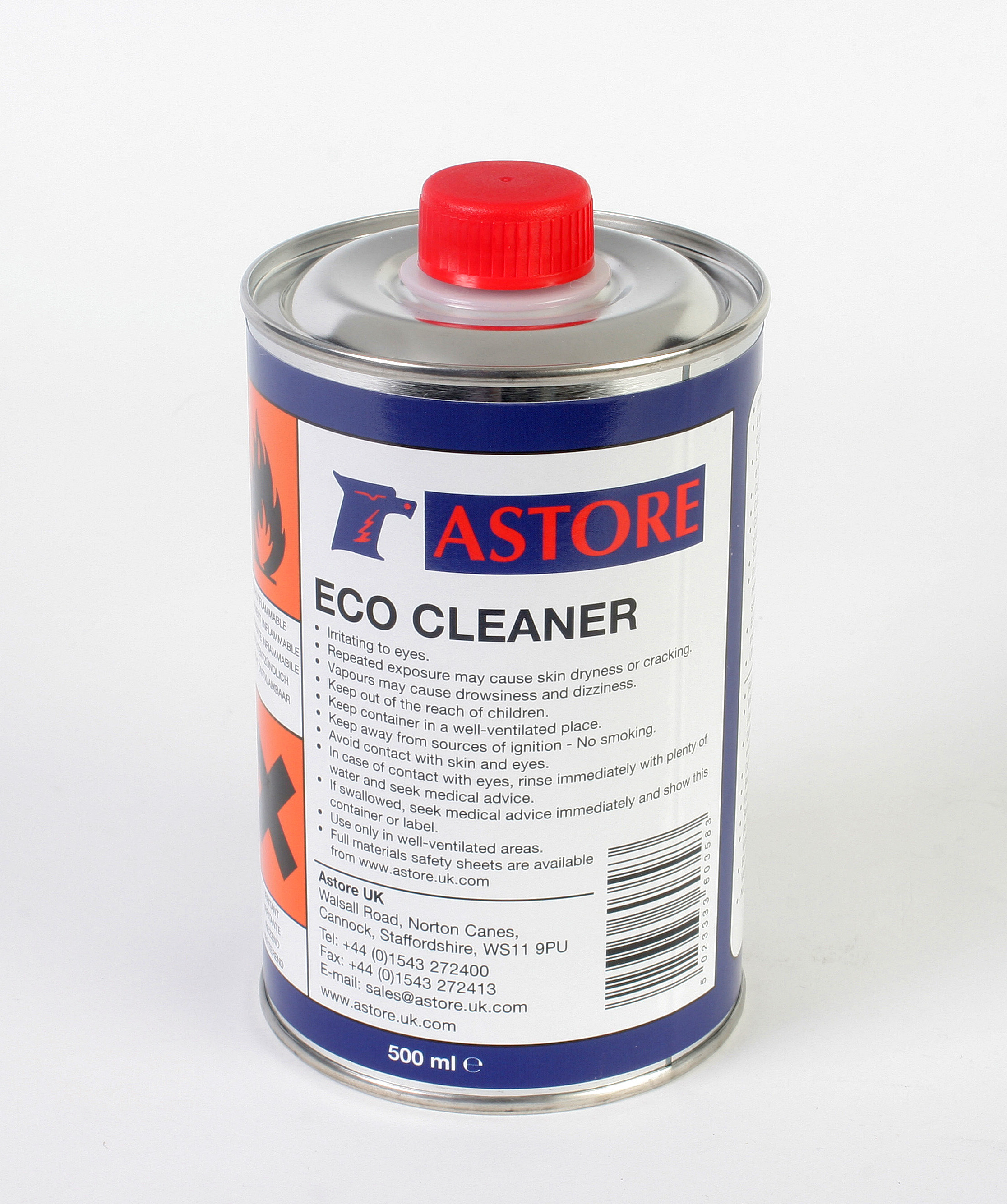 Cleaner for PVC and ABS